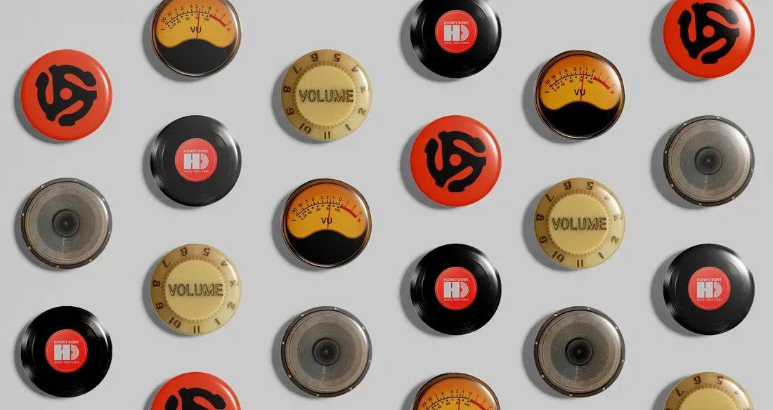 Pin-back buttons