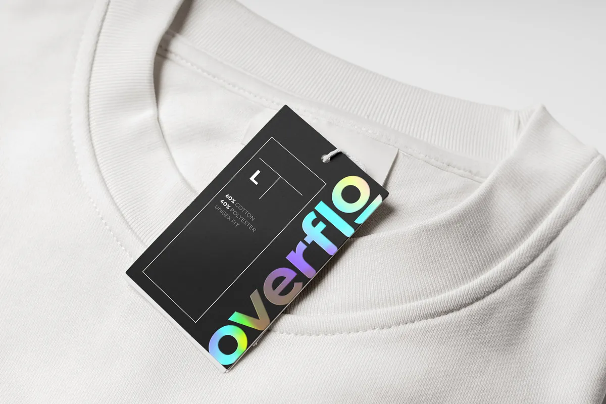Apparel hang tag