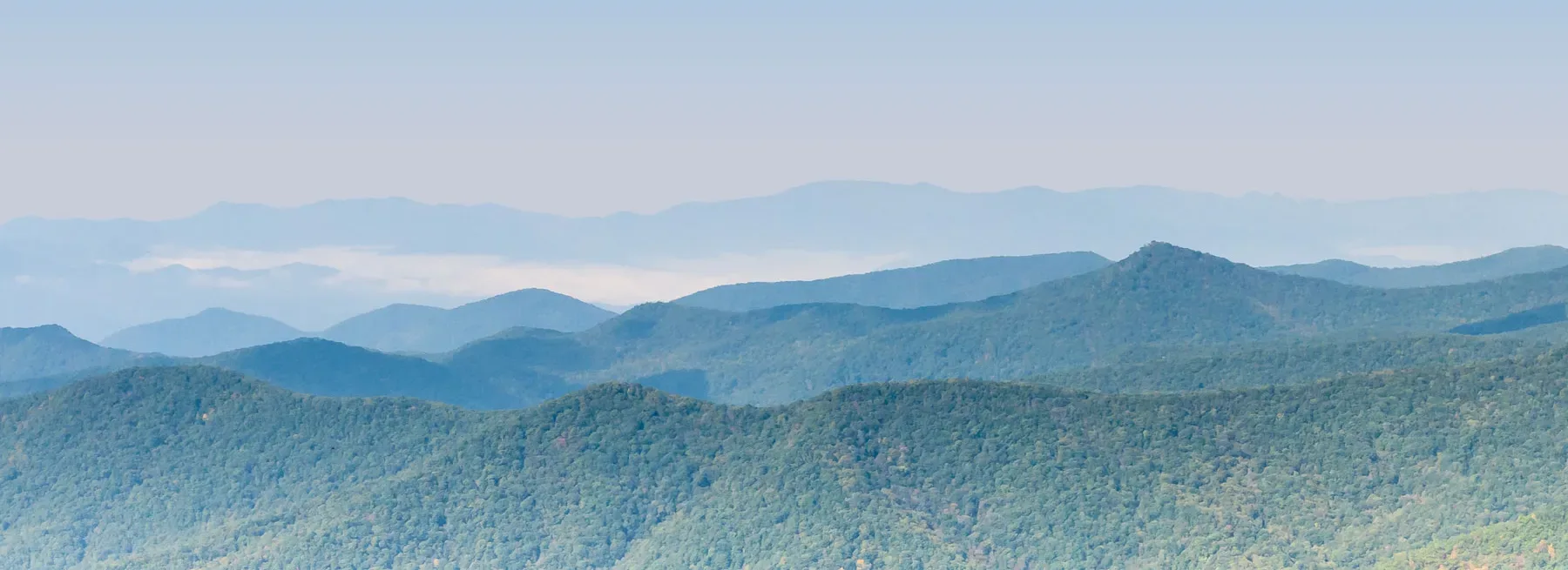 Blue Ridge ridgelines